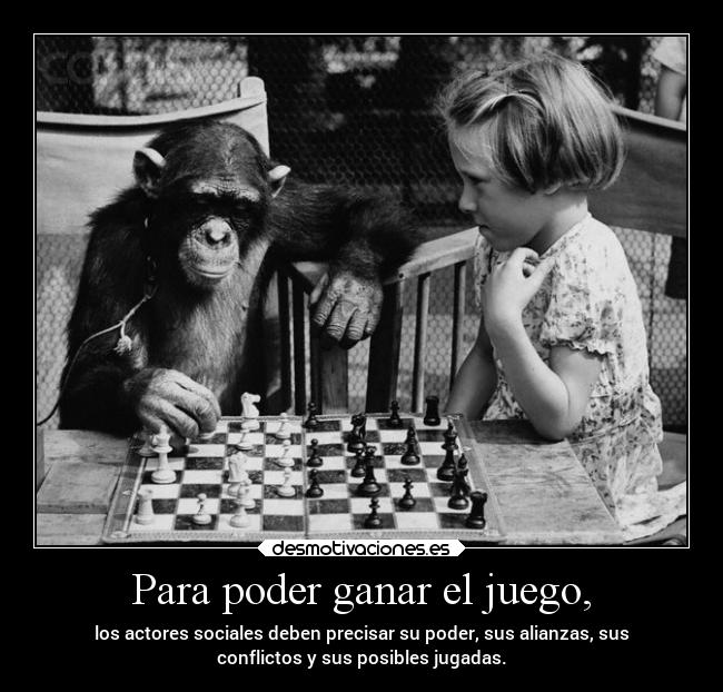 Para poder ganar el juego, -