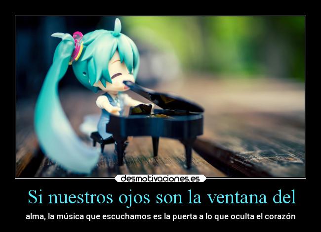 carteles corazon musica conexion oculta ambos miku hatsune desmotivaciones