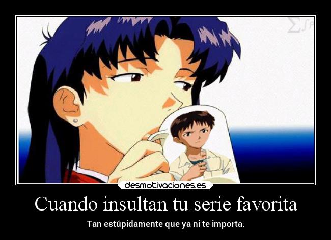 carteles criticas anime evangelion meme desmotivaciones