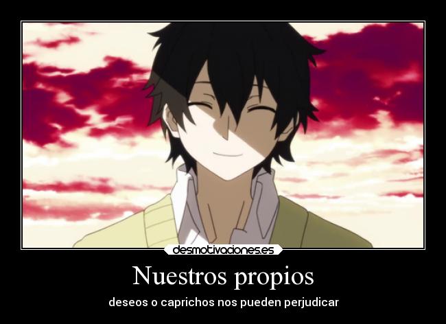 carteles deseos caracter anime desmotivaciones