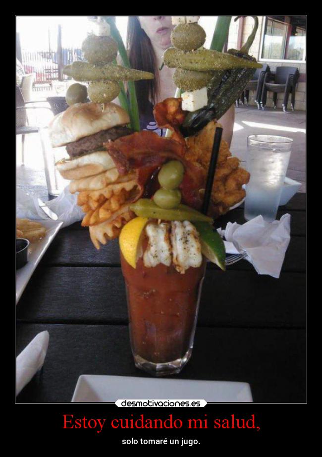 Estoy cuidando mi salud, - 