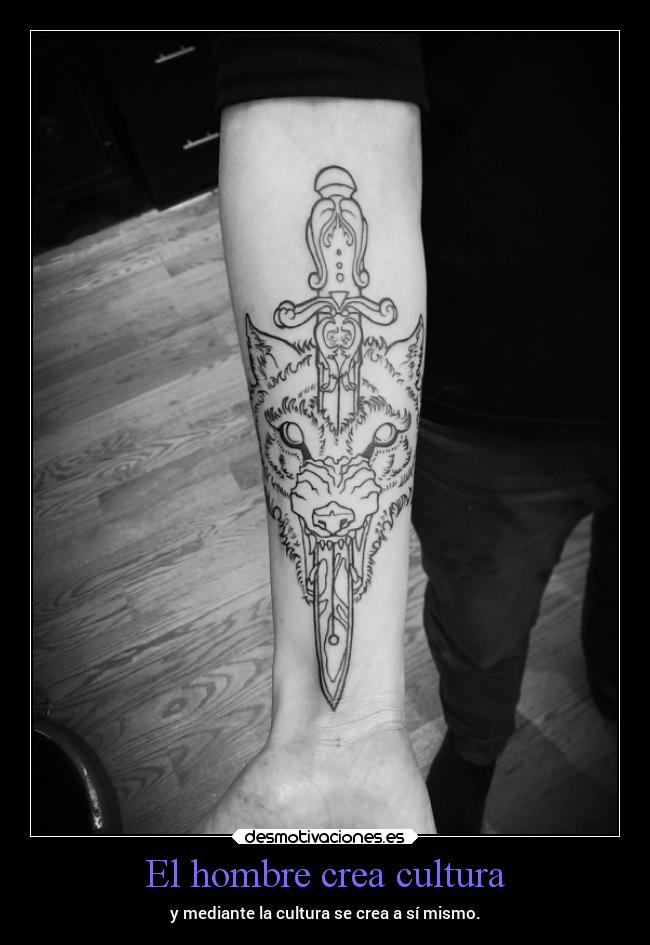 El hombre crea cultura -