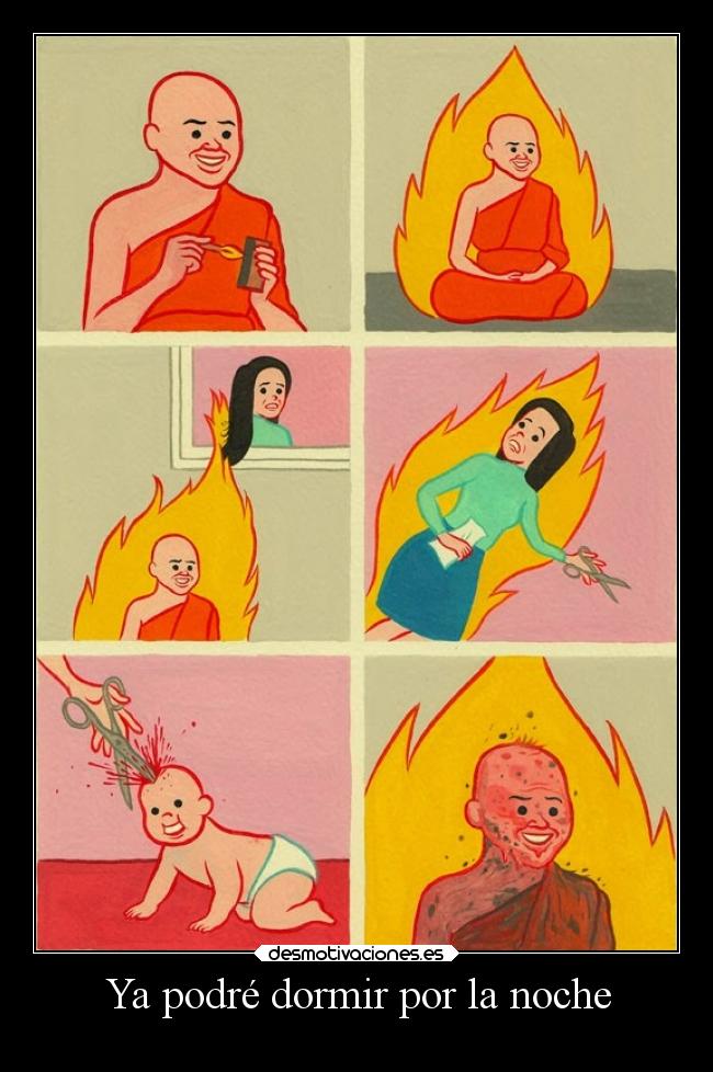 Ya podré dormir por la noche -