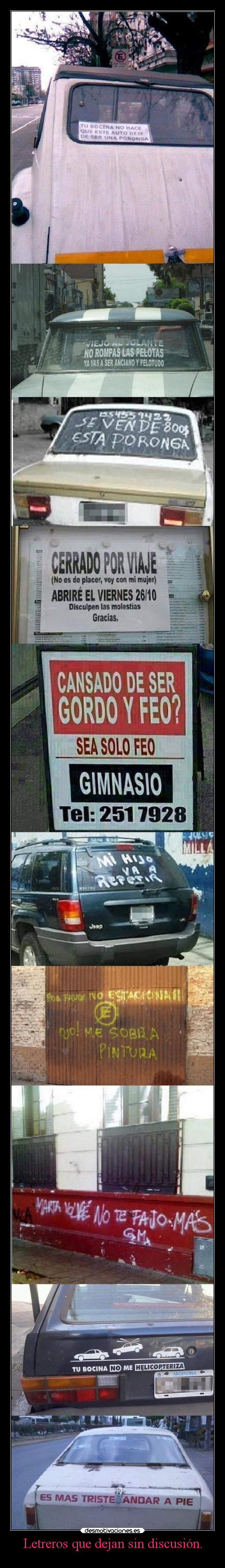 carteles enfados desmotivaciones