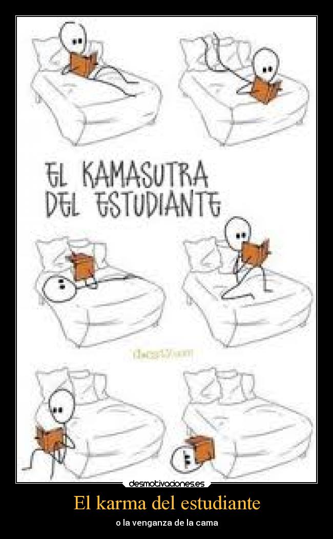 El karma del estudiante - o la venganza de la cama