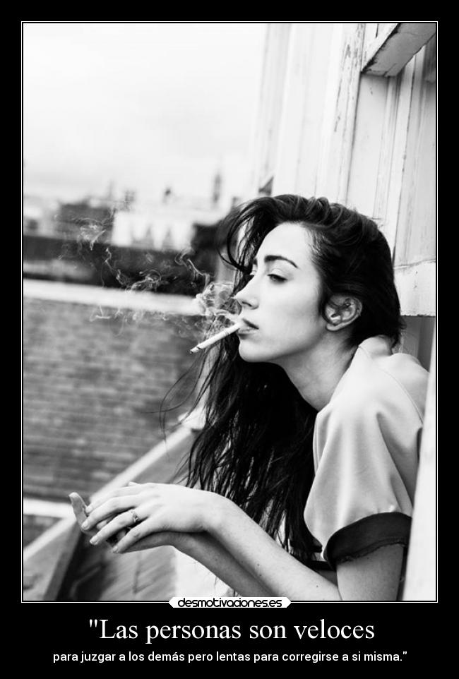 Las personas son veloces -