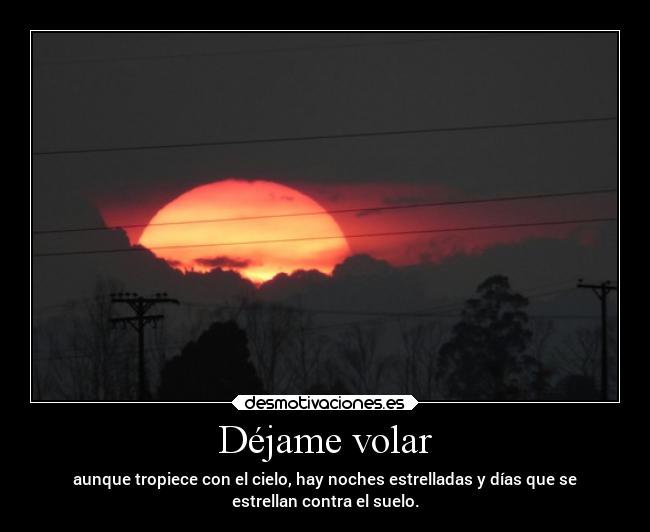 Déjame volar -