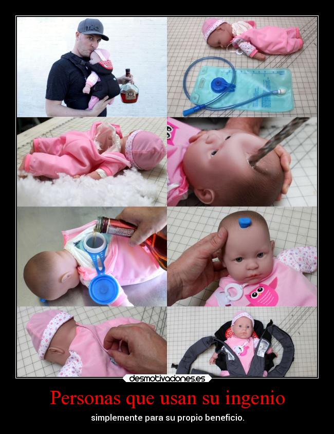 Personas que usan su ingenio -