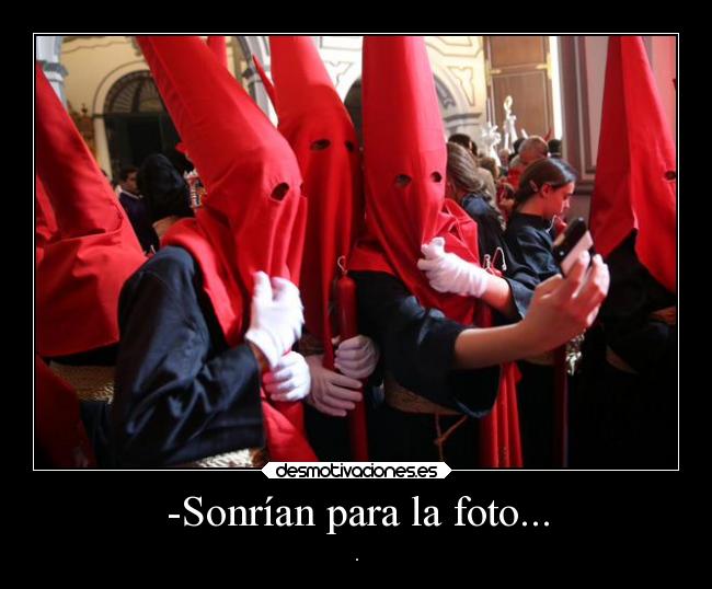 -Sonrían para la foto... - .