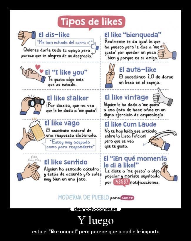 carteles humor internet tipos likes normal reir desmotivaciones