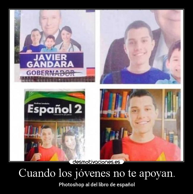 Cuando los jóvenes no te apoyan. -