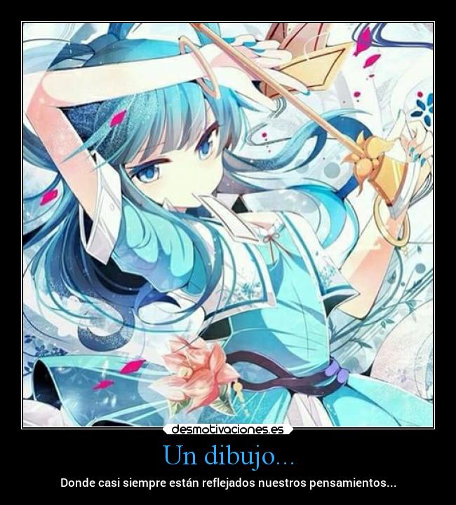 Un dibujo... -