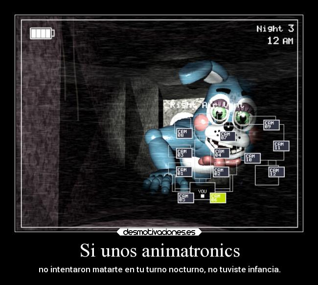 Si unos animatronics - 
