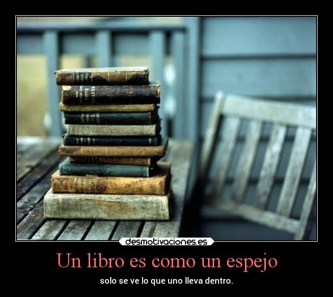 Un libro es como un espejo - 