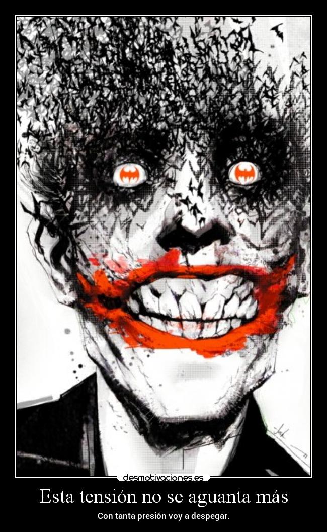 Esta tensión no se aguanta más - 