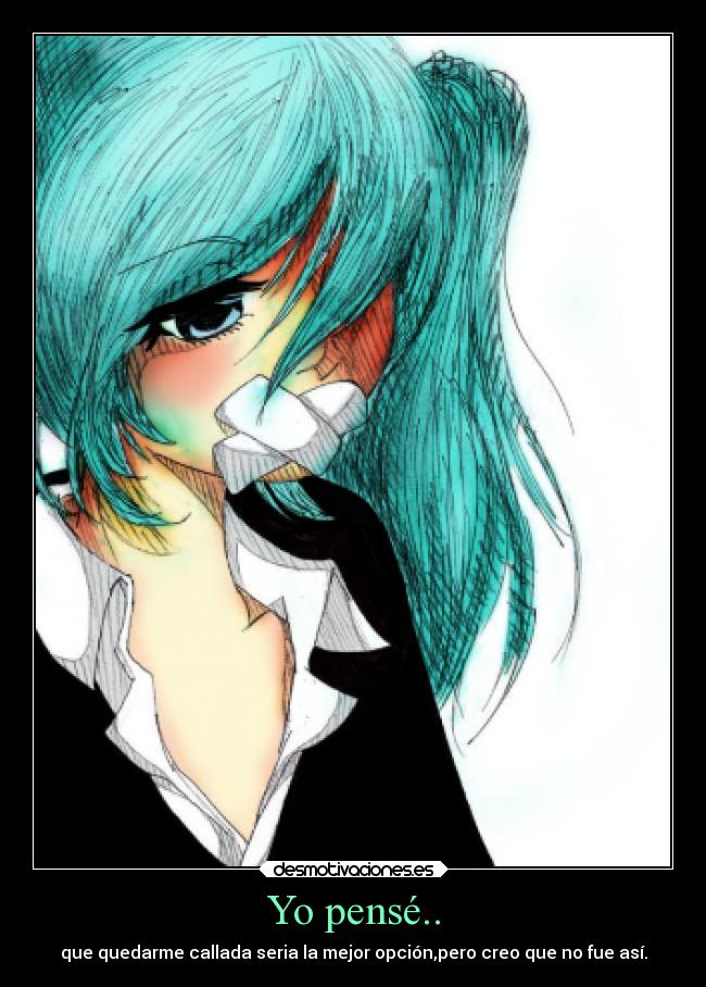 Yo pensé.. - 
