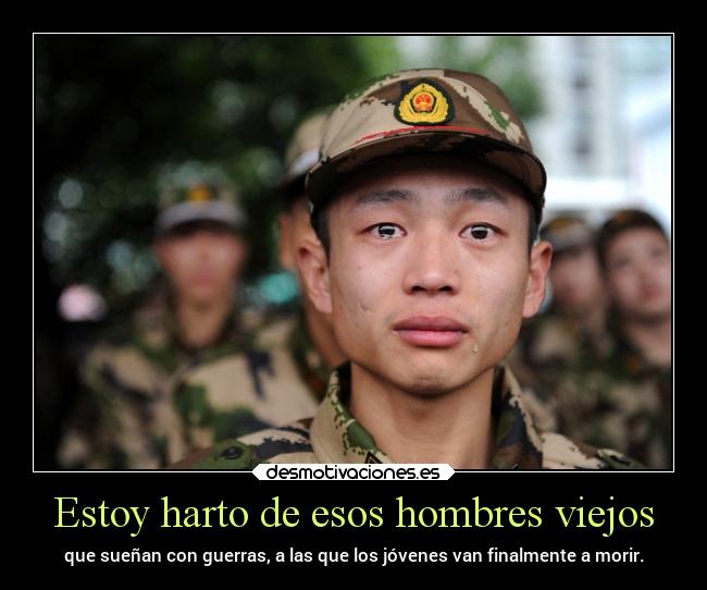 Estoy harto de esos hombres viejos - 