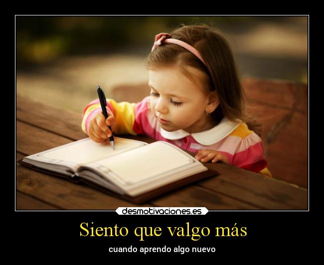 Siento que valgo más -