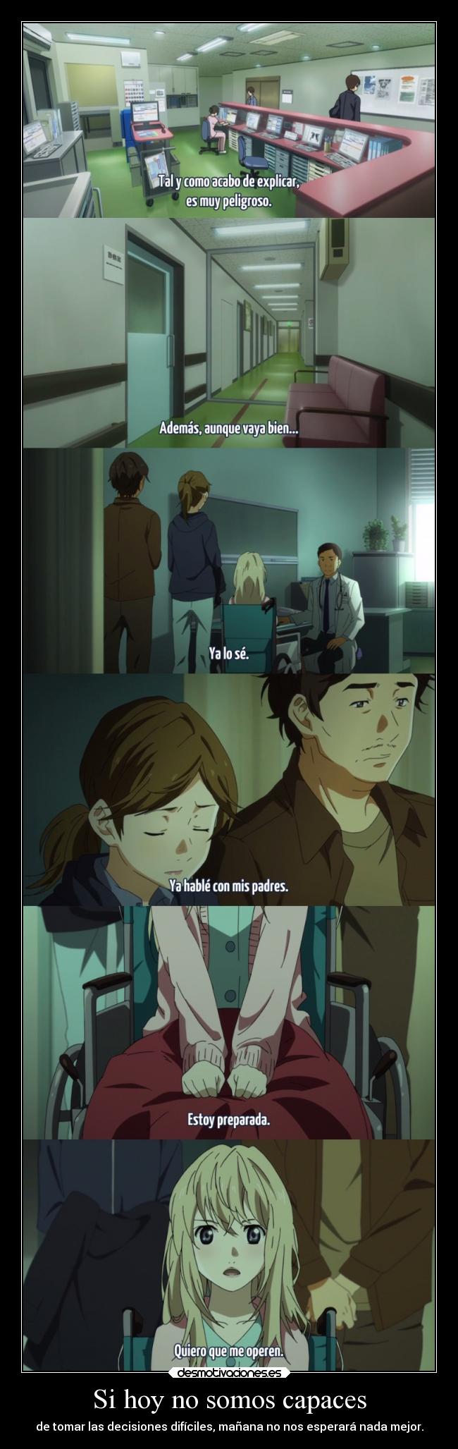 Si hoy no somos capaces - 