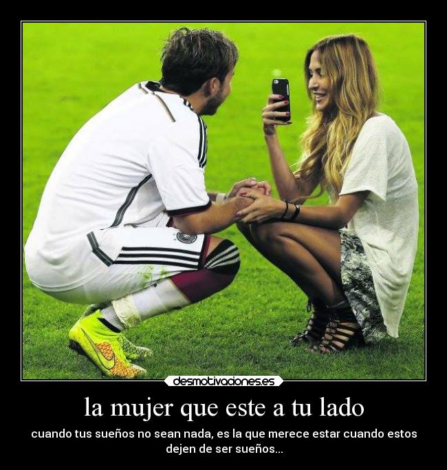 la mujer que este a tu lado -