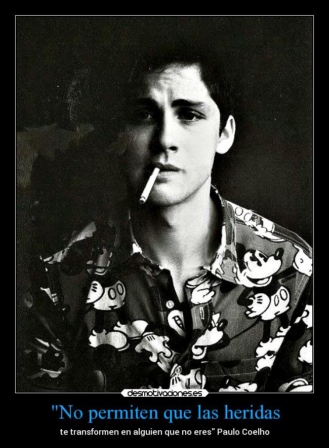 No permiten que las heridas -