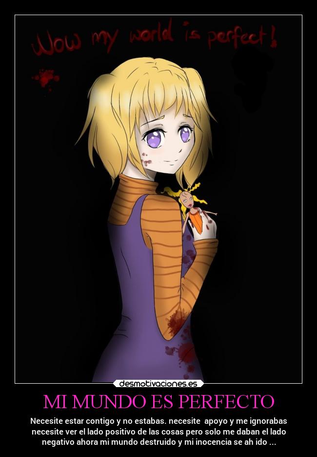 MI MUNDO ES PERFECTO - 