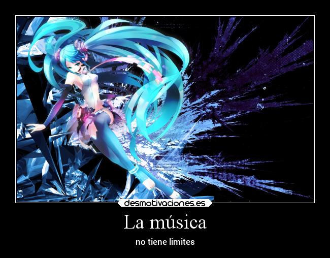La música - no tiene limites
