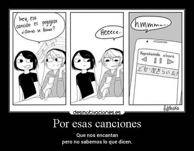 Por esas canciones -