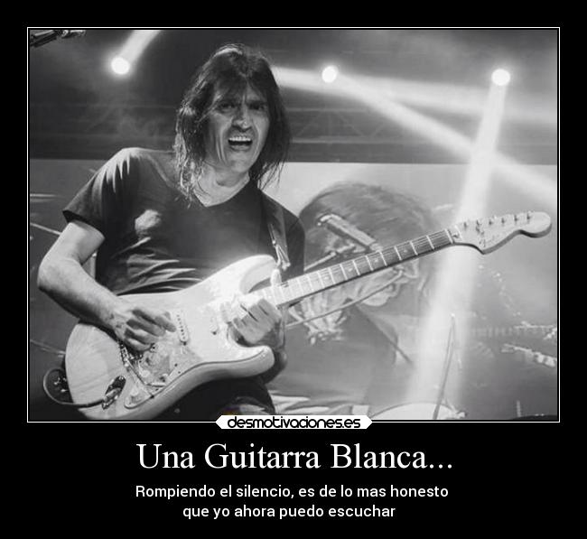 Una Guitarra Blanca... -