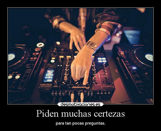 Piden muchas certezas -