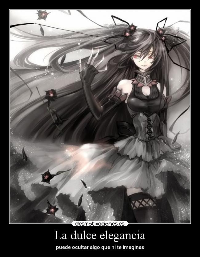 La dulce elegancia - puede ocultar algo que ni te imaginas