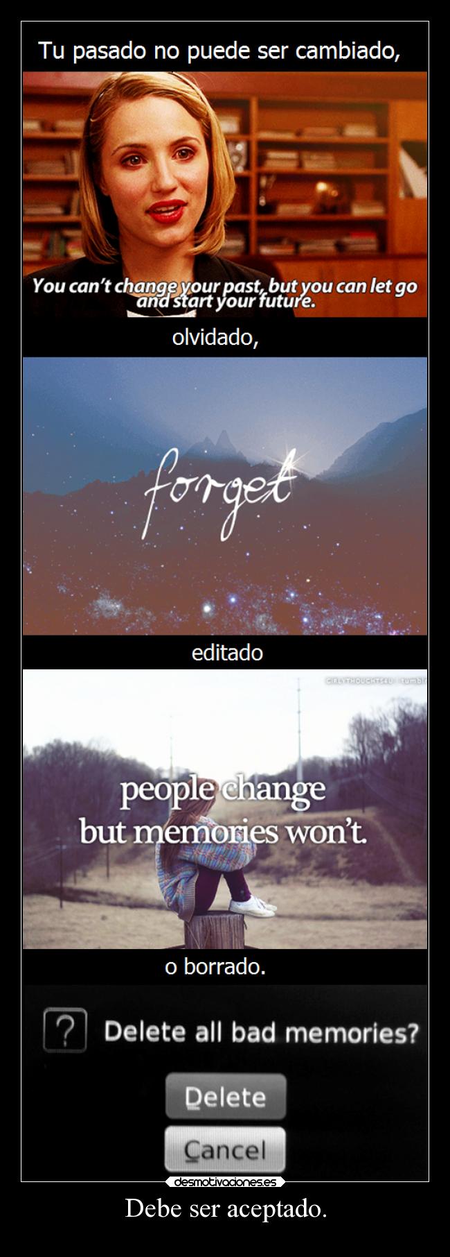 Debe ser aceptado. -