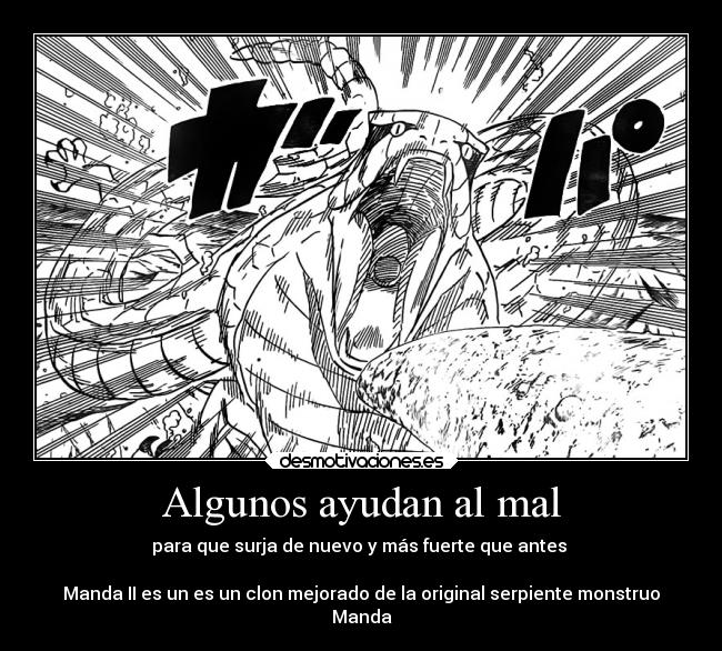 Algunos ayudan al mal -