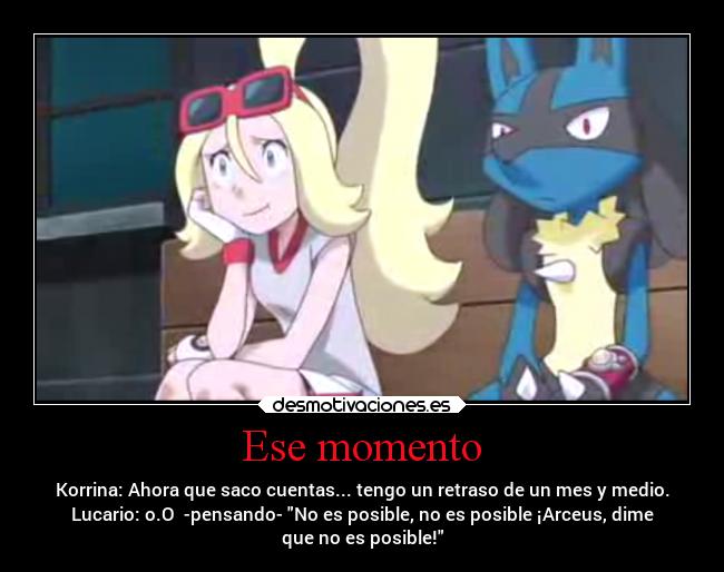 Ese momento -