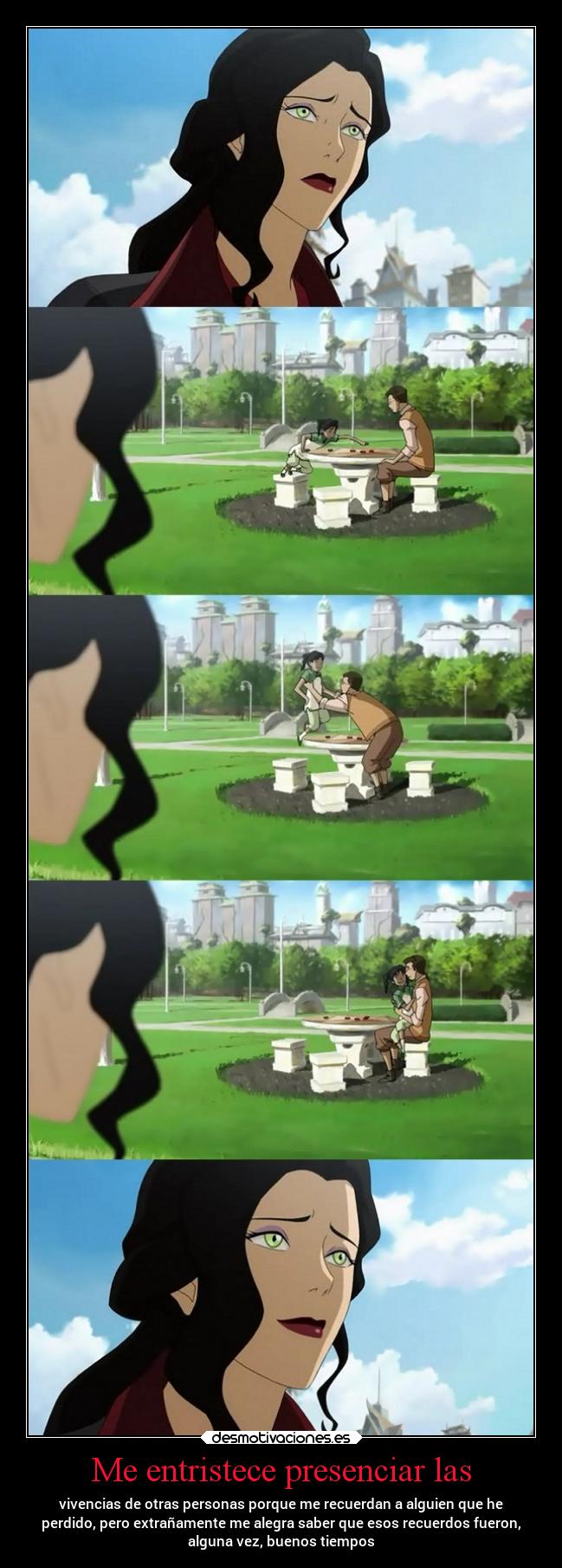 carteles recuerdos vida padre perdida buenos tiempos tristes asami sato desmotivaciones