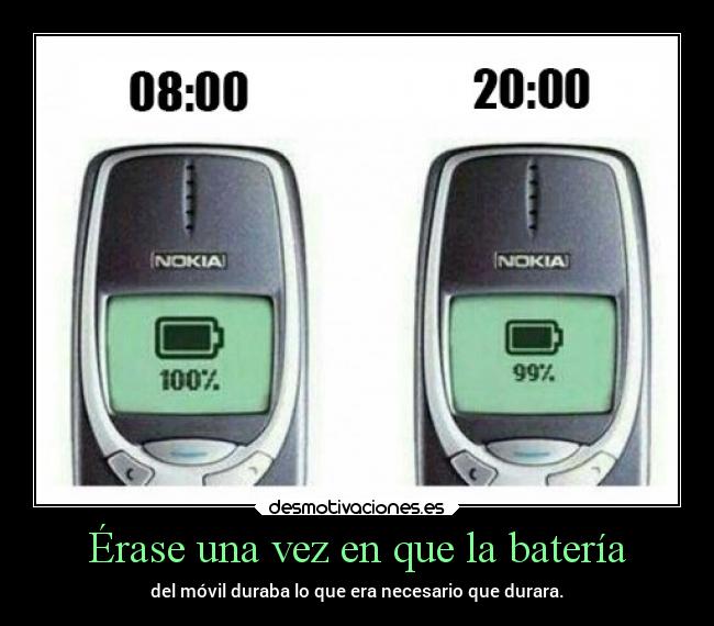 Érase una vez en que la batería -