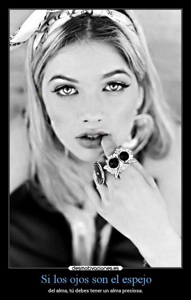 Si los ojos son el espejo -