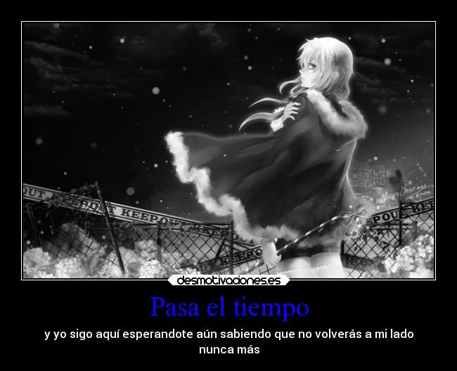 Pasa el tiempo -