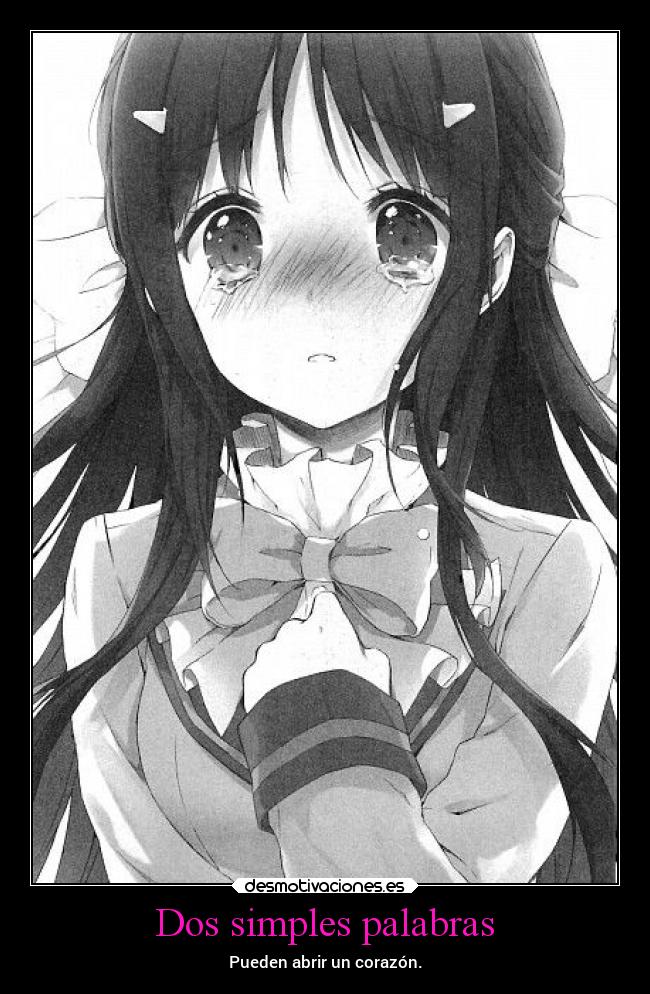 Dos simples palabras -