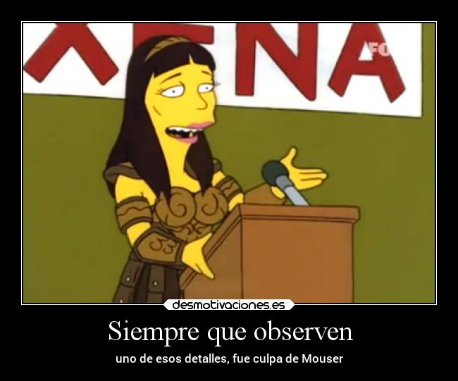 Siempre que observen -