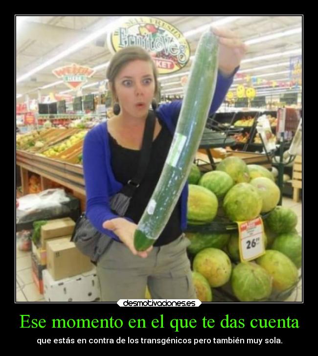 Ese momento en el que te das cuenta -