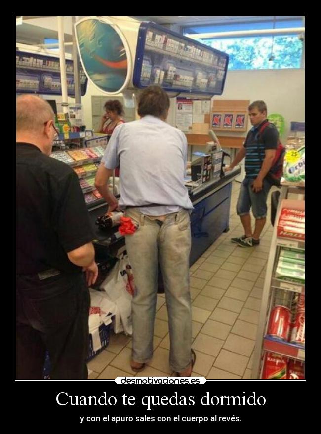 Cuando te quedas dormido - 