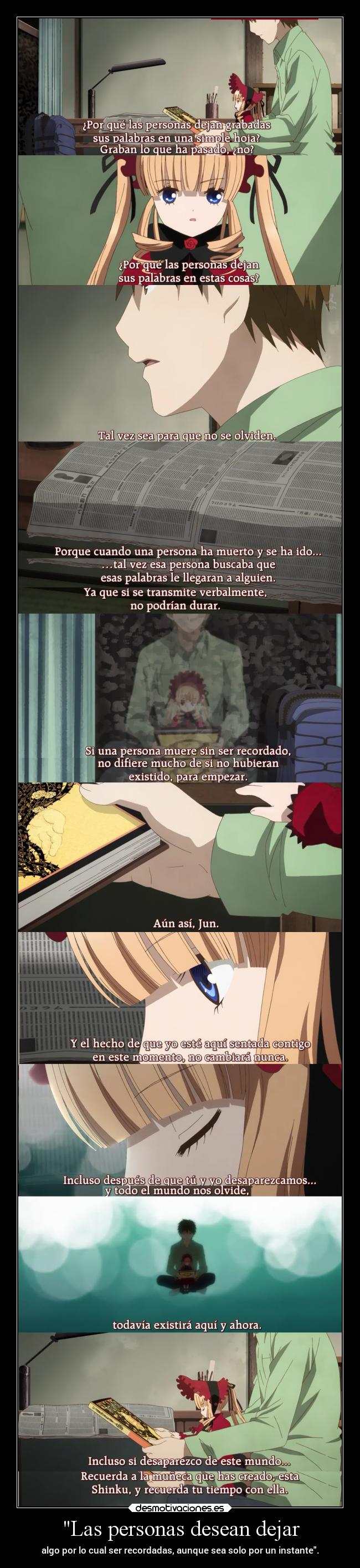 Las personas desean dejar -