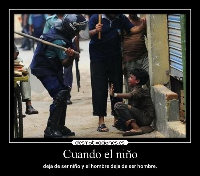Cuando el niño -