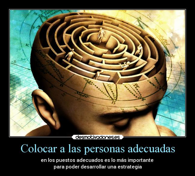 Colocar a las personas adecuadas -