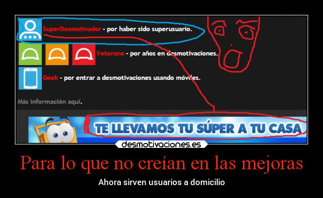 Para lo que no creían en las mejoras -