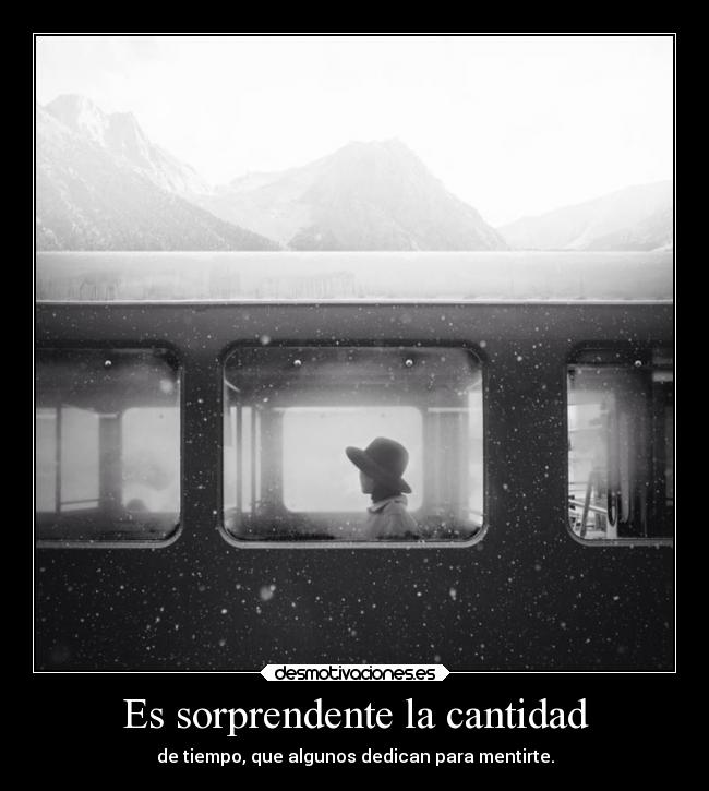 Es sorprendente la cantidad -