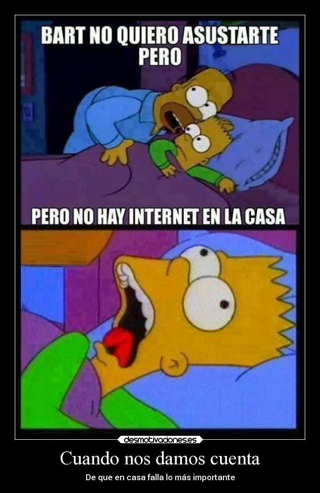 Cuando nos damos cuenta -