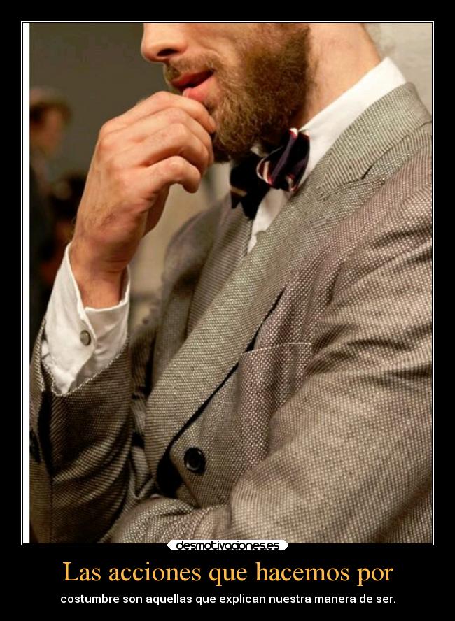 Las acciones que hacemos por - 