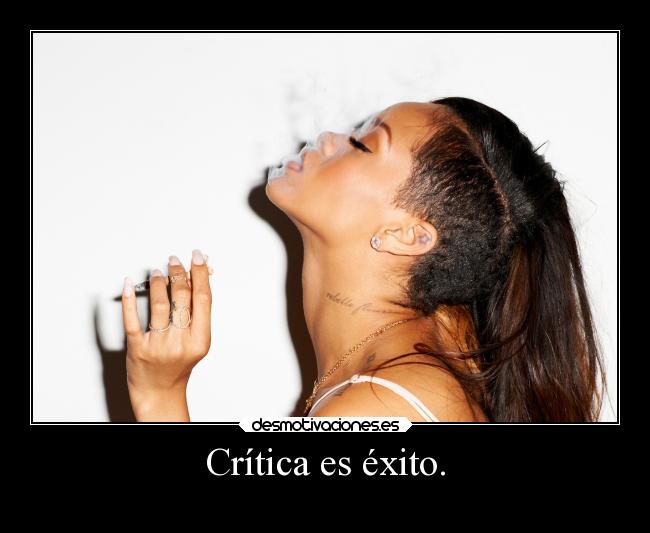 Crítica es éxito. -